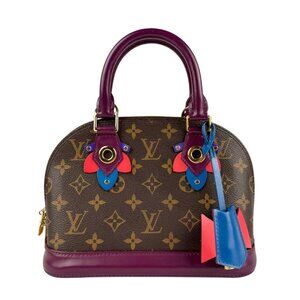 LOUIS VUITTON Brown Monogram Alma Shoulder Bag